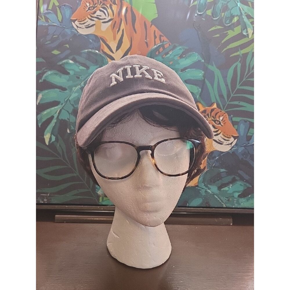 Nike Gray Embroidered Logo Baseball Cap